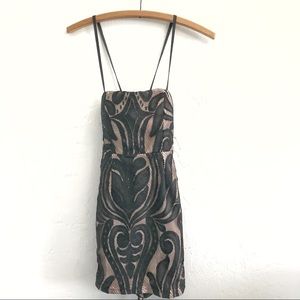 LF Seek The Label Lace Mini Dress XS NEW
